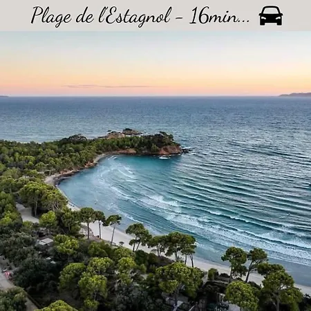 Apartment Special Couple & Famille - Lit Queen Size - Netflix - Climatisation - Terrasse Plein Sud - 2 Min Centre-Ville - 6 Min Mer - Parking Prive - Offre Speciale *